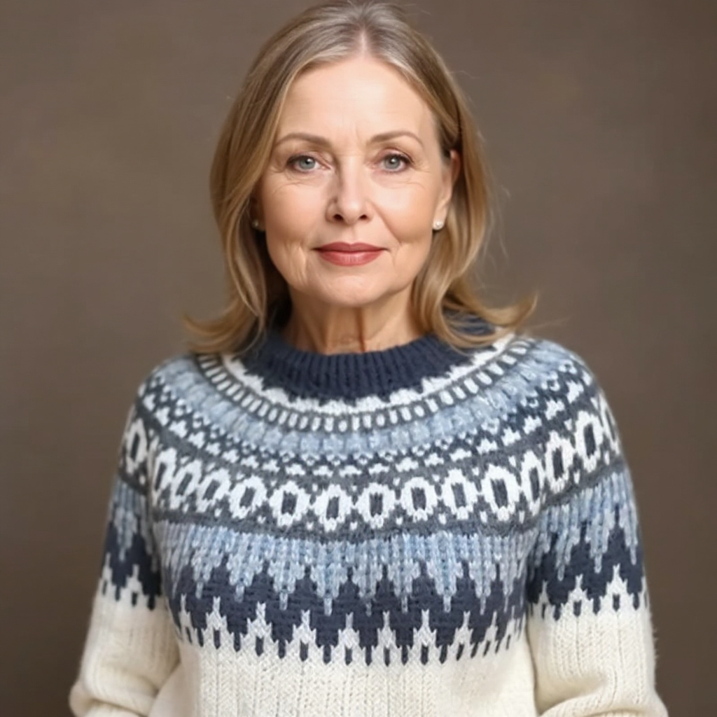 Janet | Jersey vintage de Islandstrik