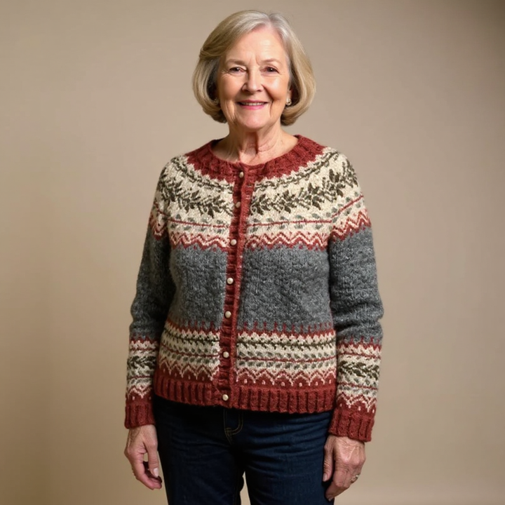 Jessica | Jersey de punto vintage Isla