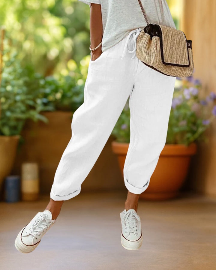 July™ | pantalones de lino elegantes