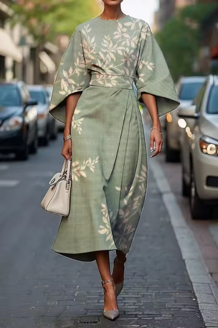 Moxlan | Elegante Vestido Floral