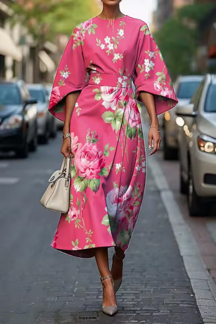 Moxlan | Elegante Vestido Floral