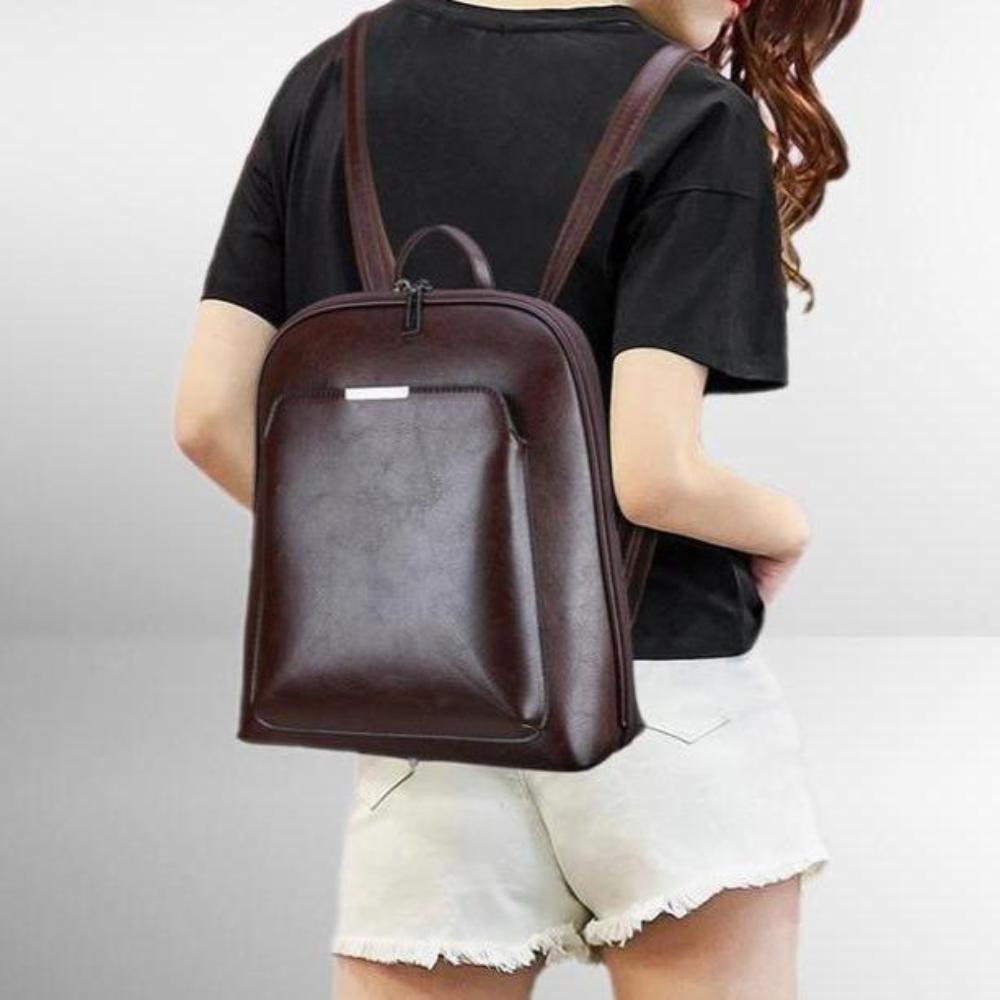Saskia – Mochila Clásica con Doble Cierre
