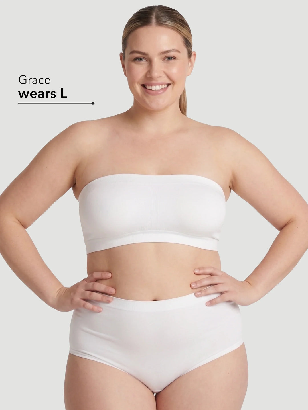 Sujetador Bandeau Convertible sin Tirantes