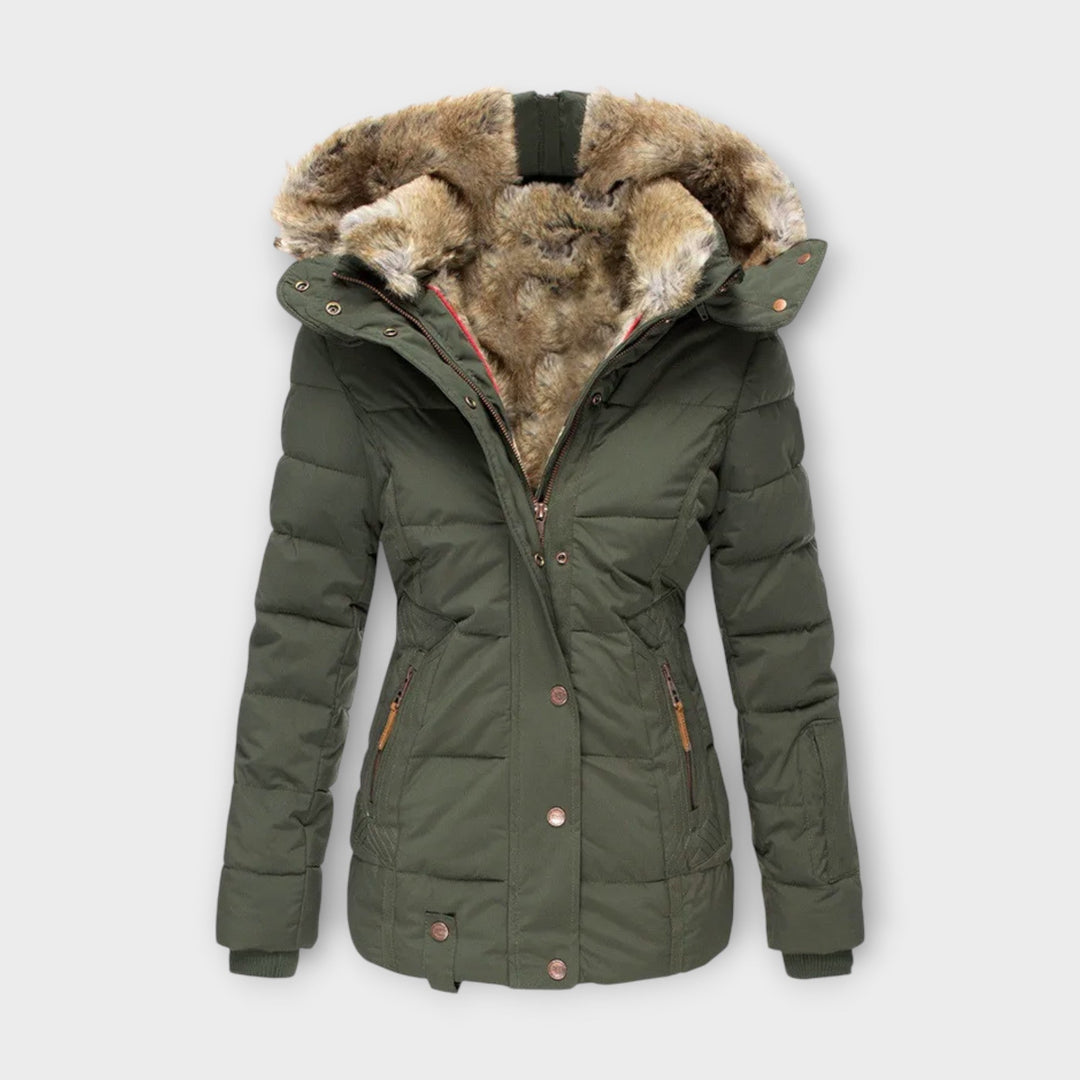 Emine – Chaqueta cálida con forro de pelo