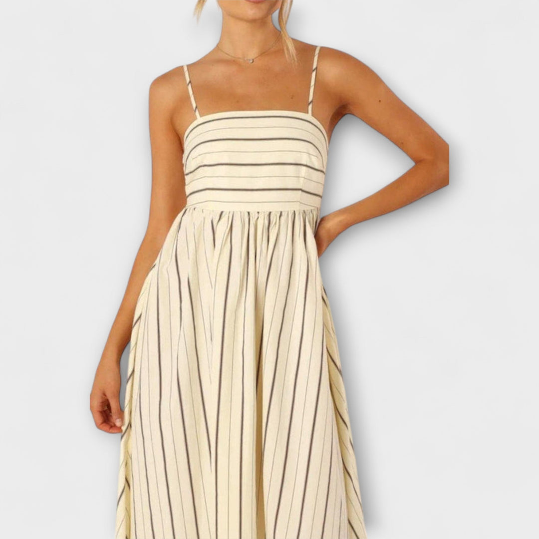 Svea - Vestido maxi en Bare Bloom