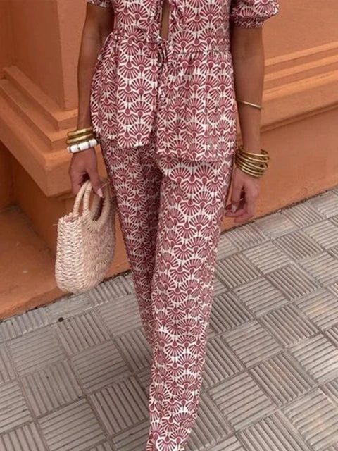Leonor | Conjunto Casual Elegante de Dos Piezas