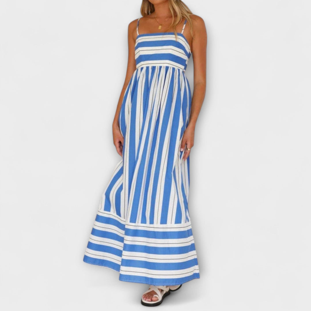 Svea - Vestido maxi en Bare Bloom