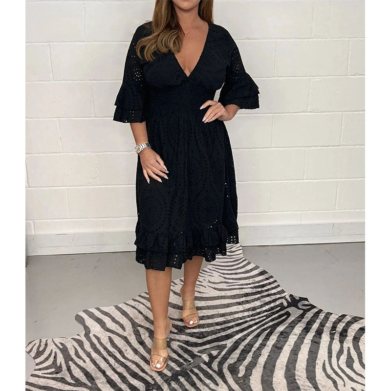 Krista - Vestido midi