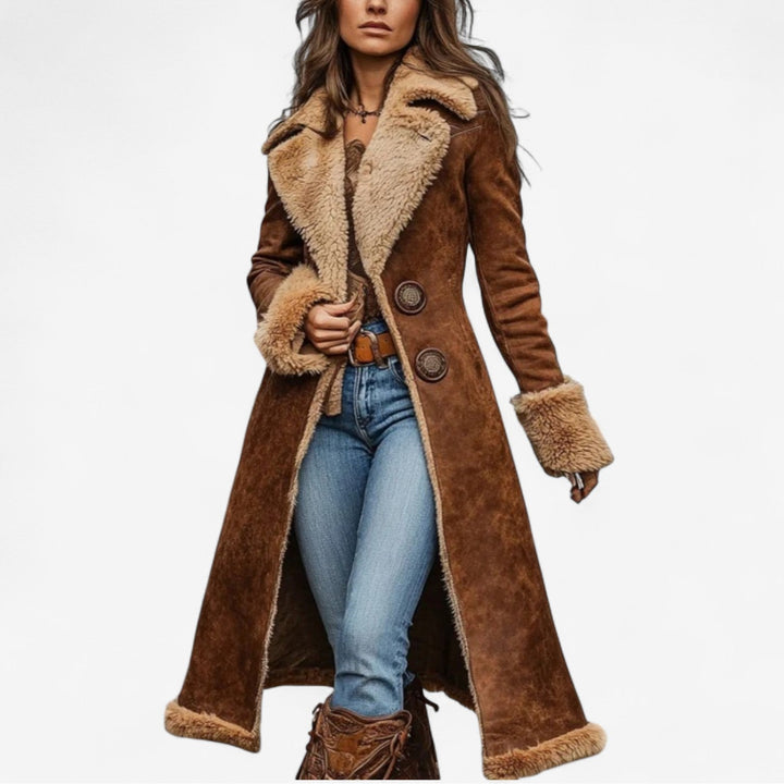 Claire | Abrigo de invierno largo y elegante