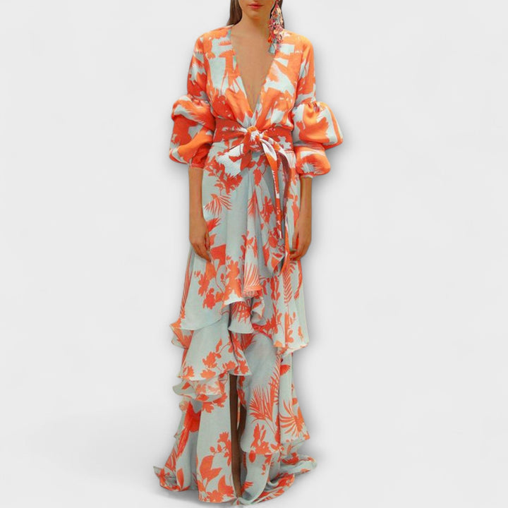 Marie - vestidos de chifón de verano