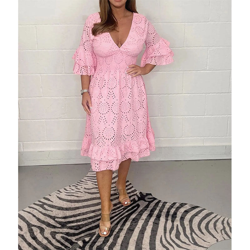Krista - Vestido midi