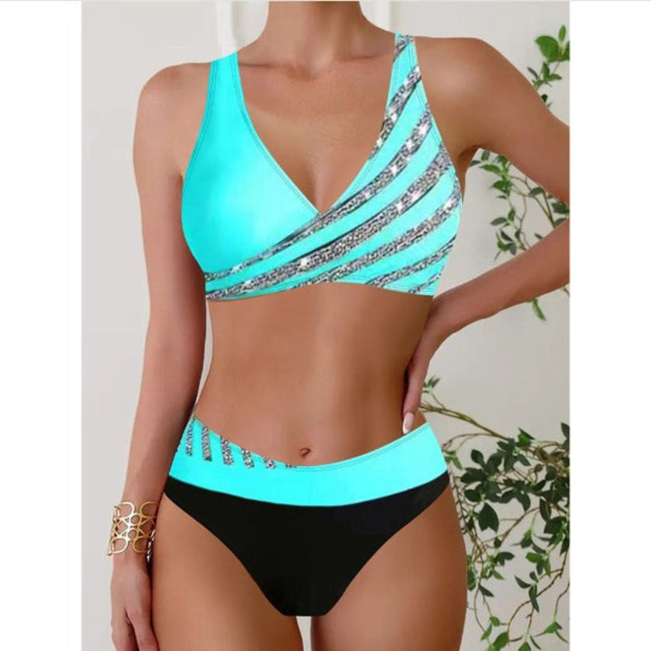 Zoë - Vestido Halter Estampado