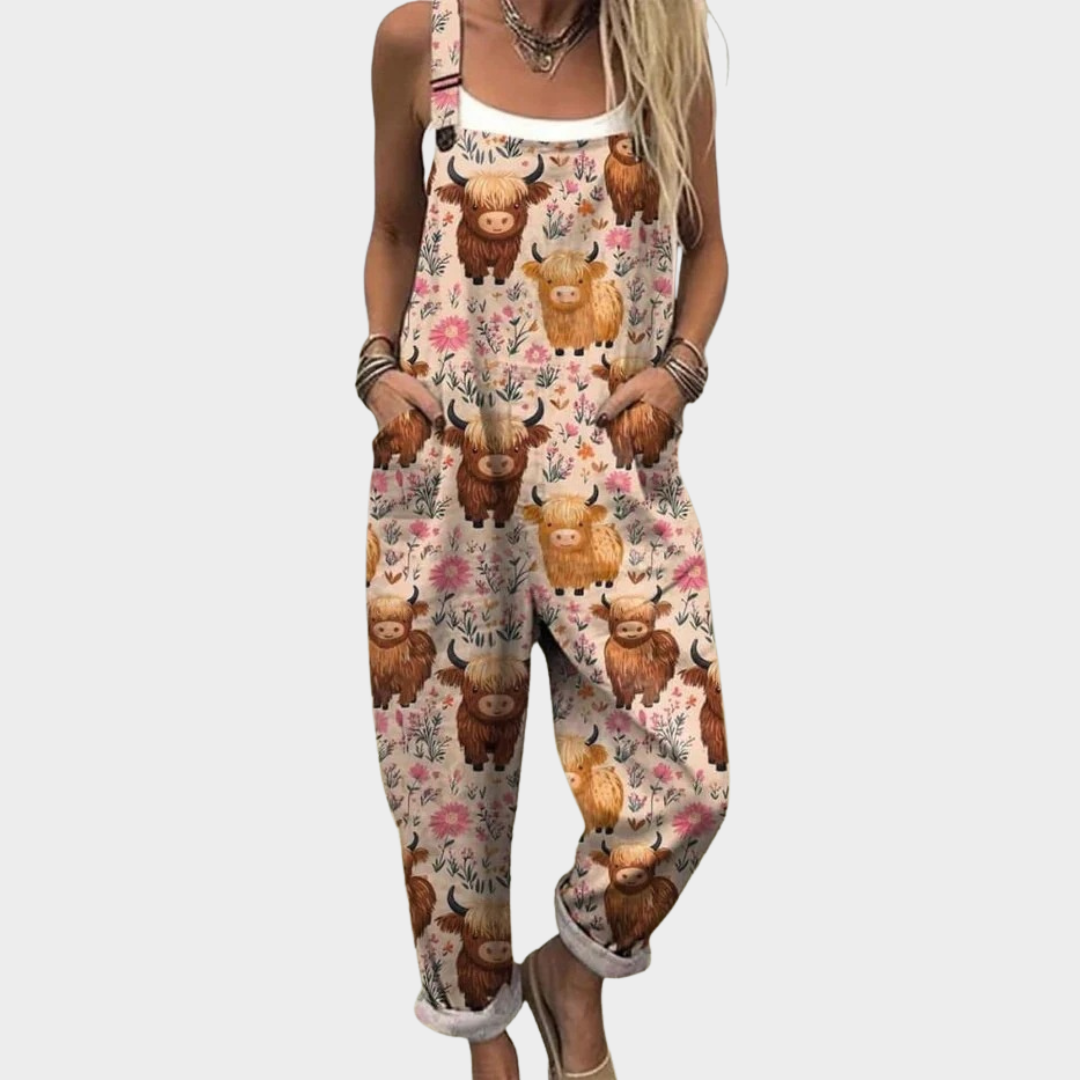 Mono con estampado y cómodo