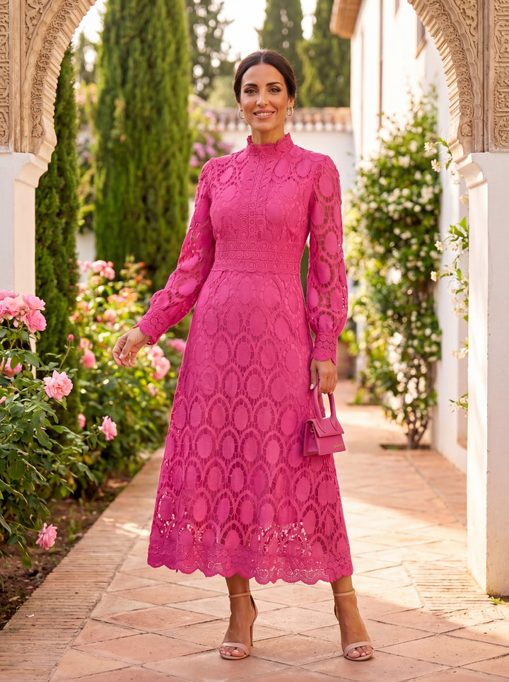 Carmona | Vestido de Encaje Primaveral