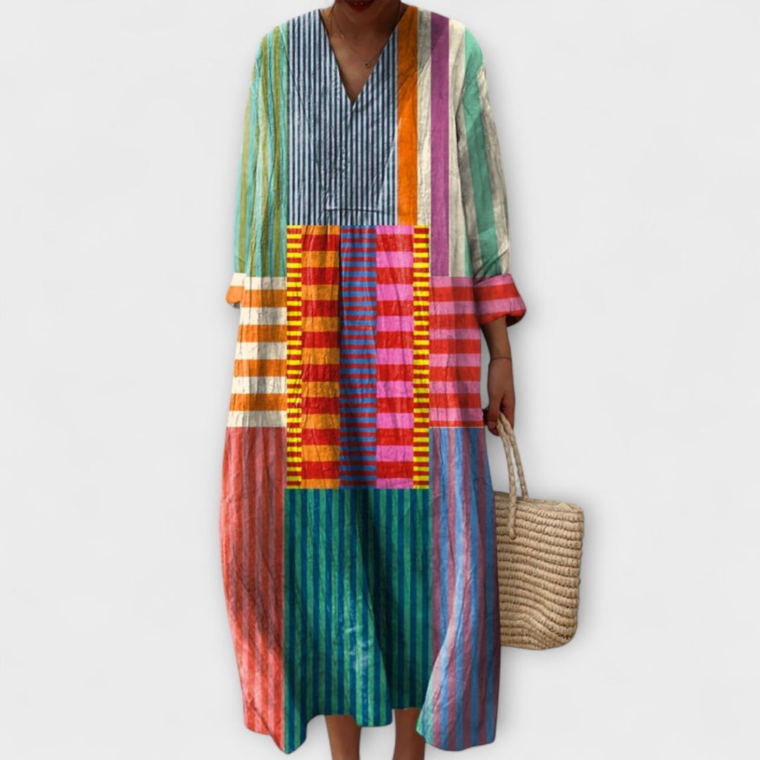 Lia - Vestidos elegantes con diseño geométrico