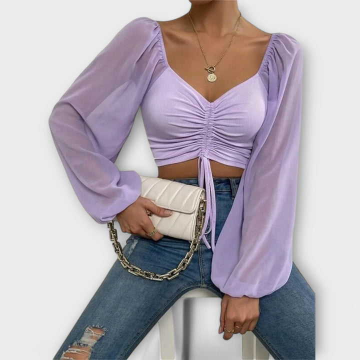 Jacqueline - Blusa de noche universal