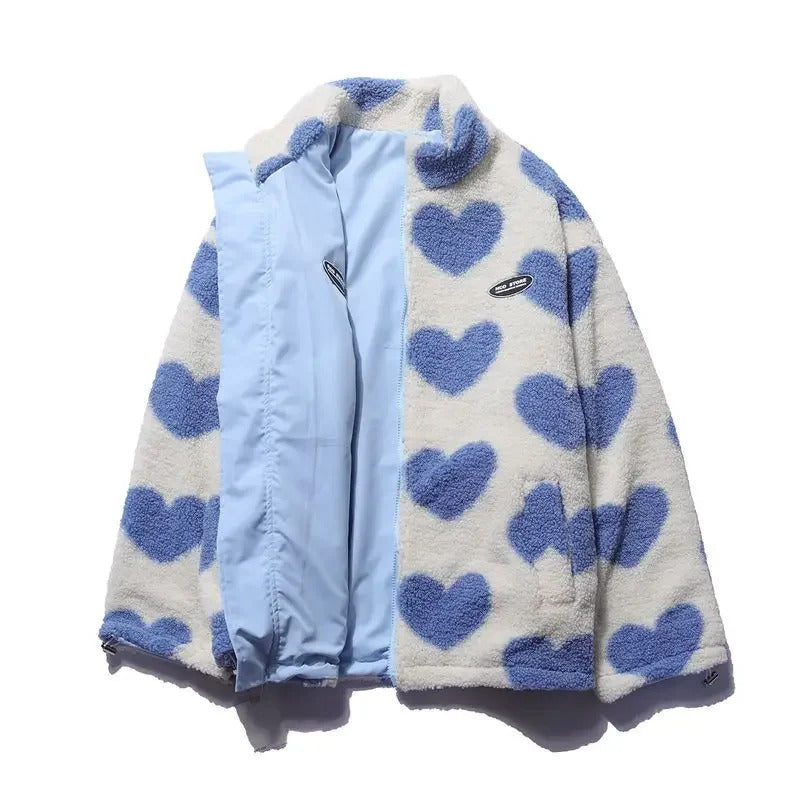 Rosa™ | Chaqueta Reversible con Corazones