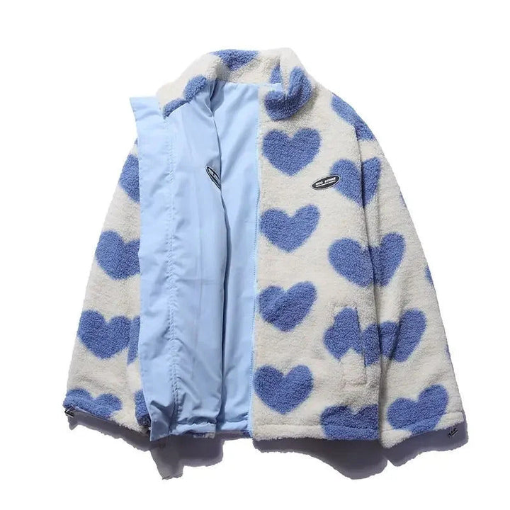 Rosa™ | Chaqueta Reversible con Corazones