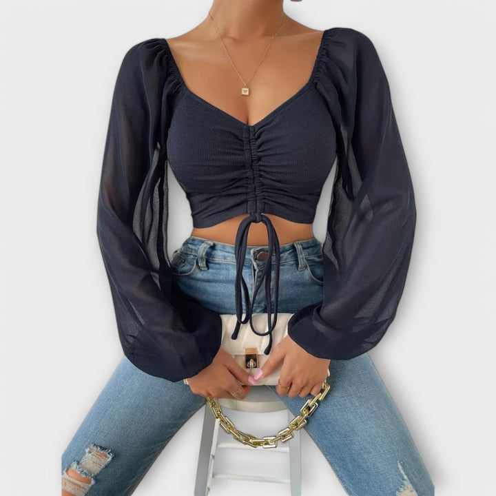 Jacqueline - Blusa de noche universal