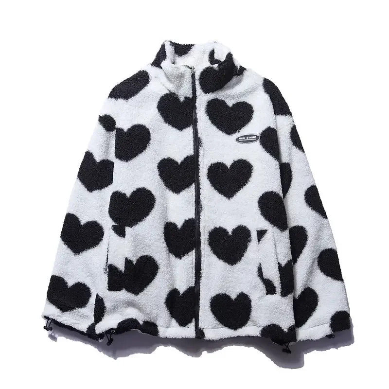 Rosa™ | Chaqueta Reversible con Corazones