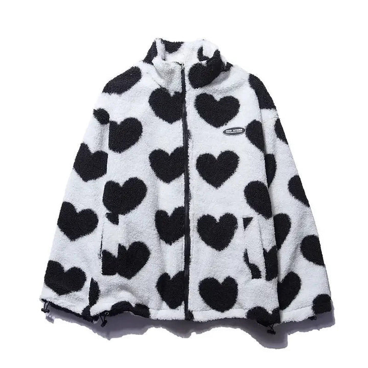 Rosa™ | Chaqueta Reversible con Corazones