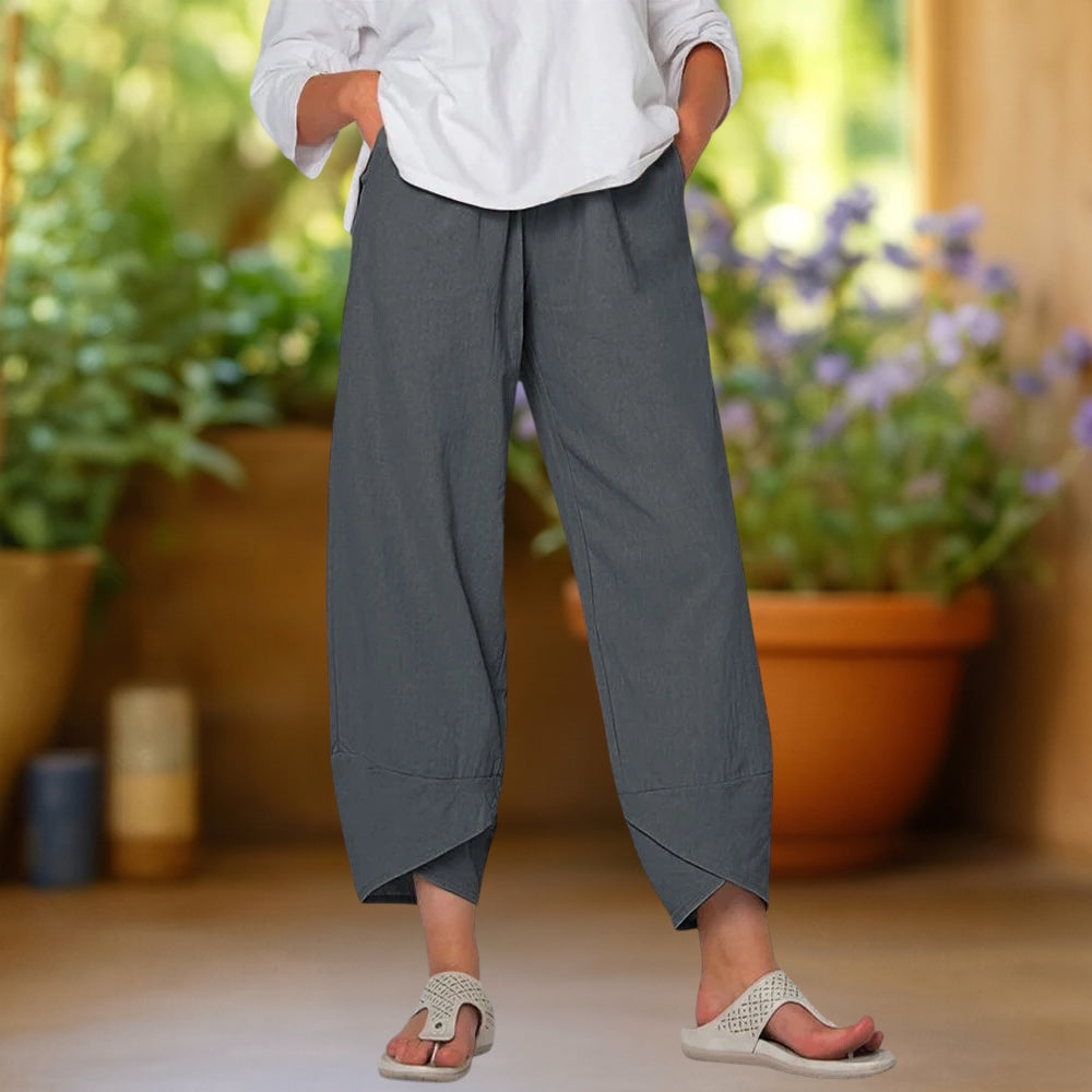 Indra™ | Pantalones harem de pierna ancha