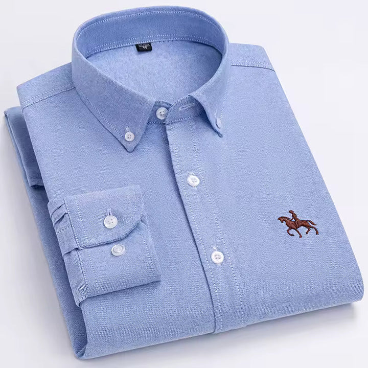 Camiseta Oxford de algodón