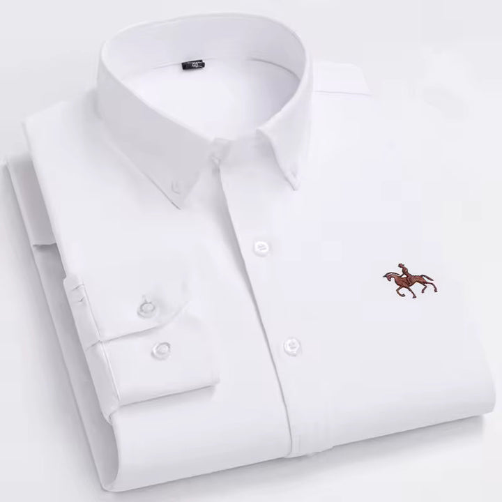 Camiseta Oxford de algodón