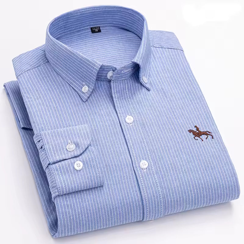 Camiseta Oxford de algodón