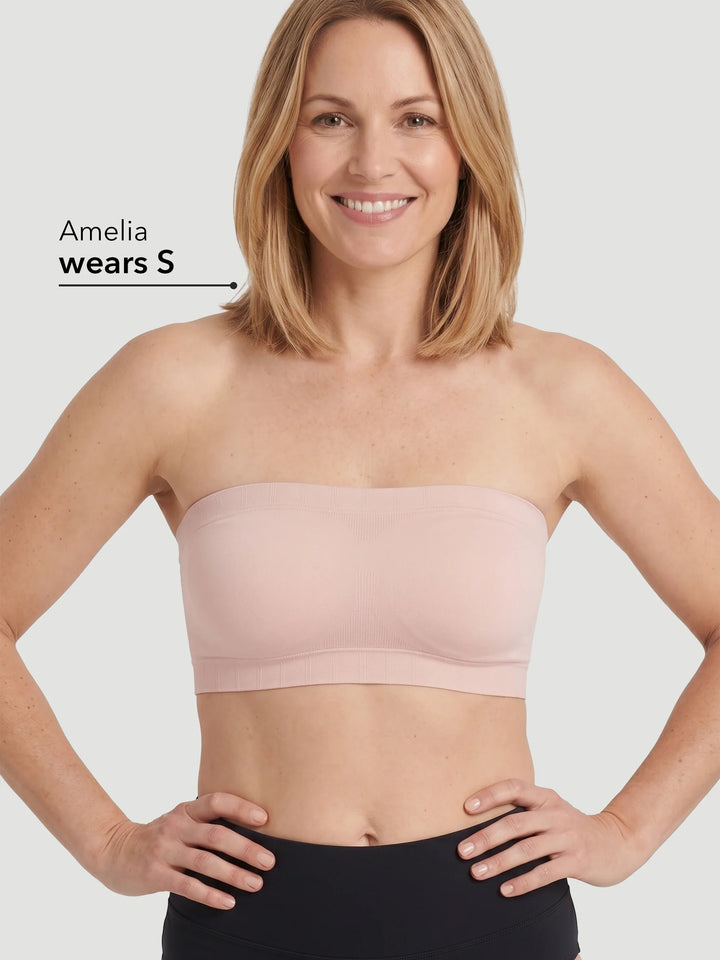 Sujetador Bandeau Convertible sin Tirantes