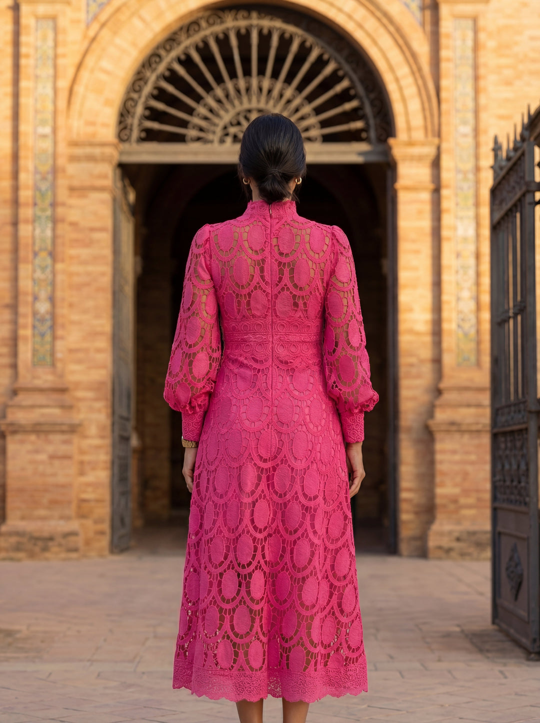 Carmona | Vestido de Encaje Primaveral