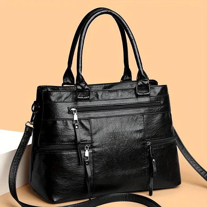 Bolso tote de piel Eleanor