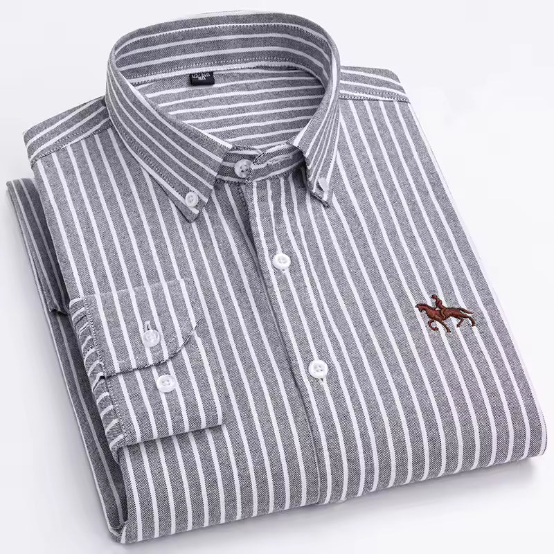 Camiseta Oxford de algodón