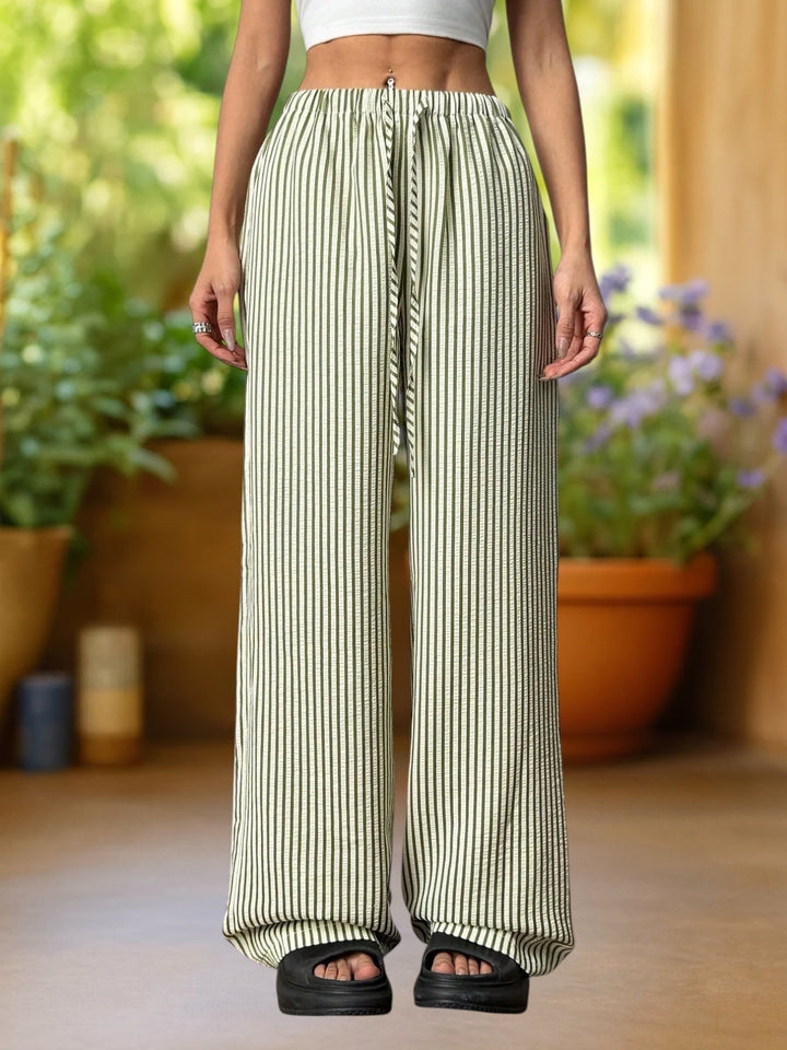 Riviera™ | Pantalones de rayas hasta el suelo