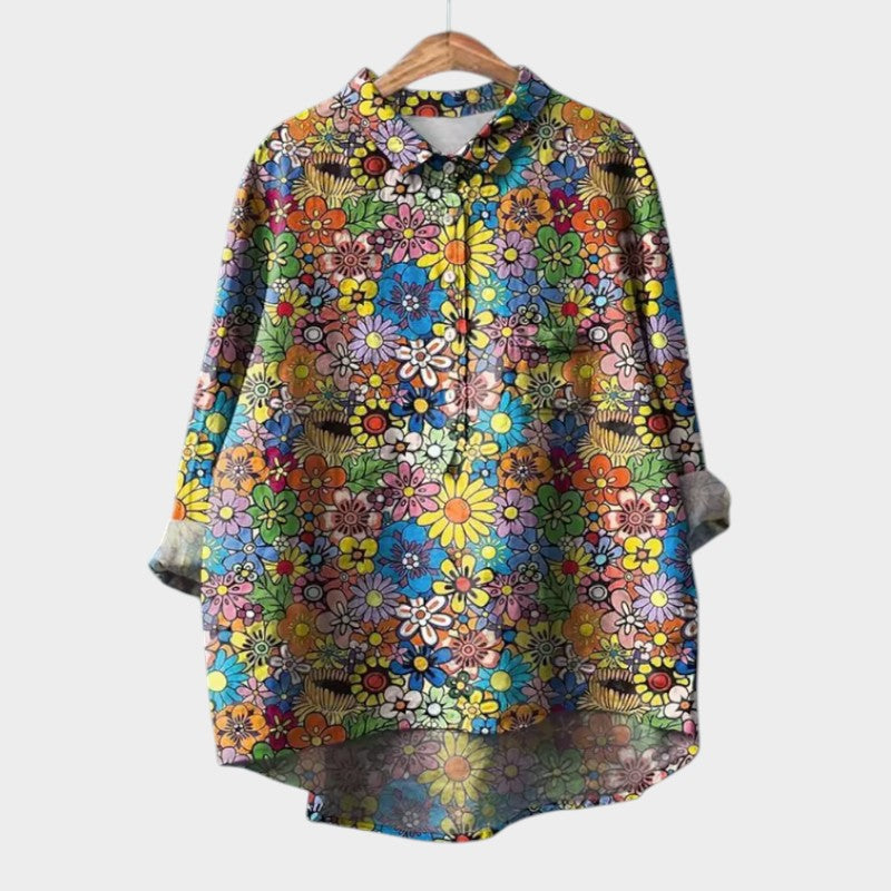 Mayla | Blusa premium con encaje