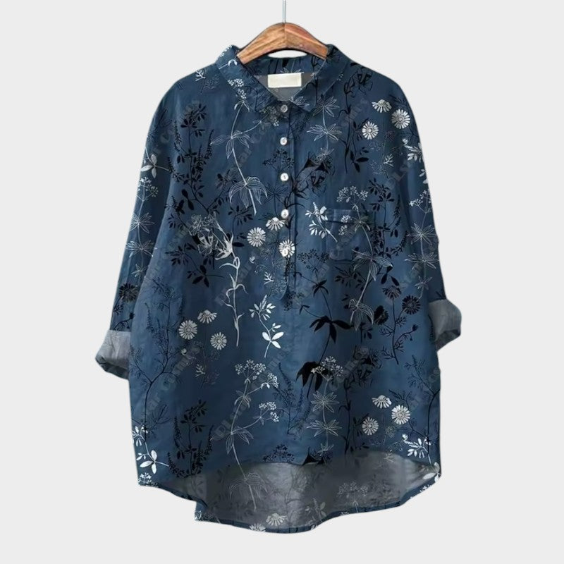 Mayla | Blusa con acabado de encaje