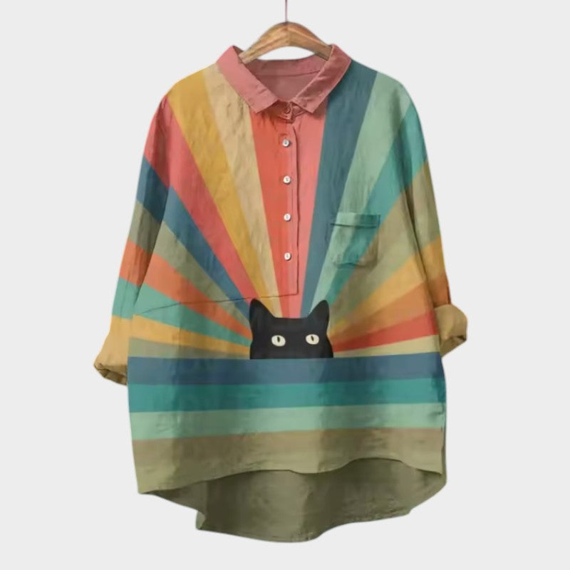 Jenny | Blusa con detalles de encaje