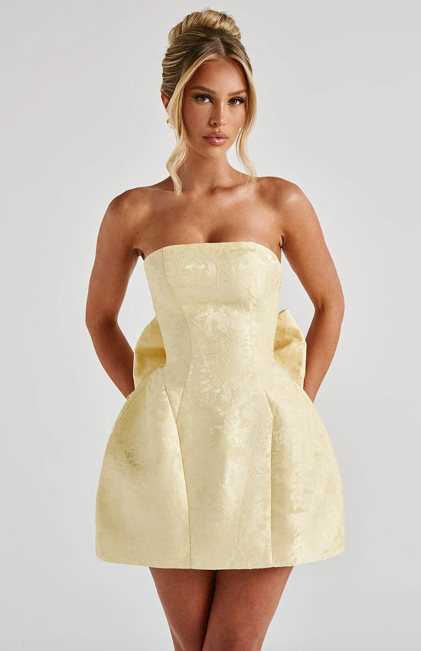 Avy - Elegante Minivestido con Lazo
