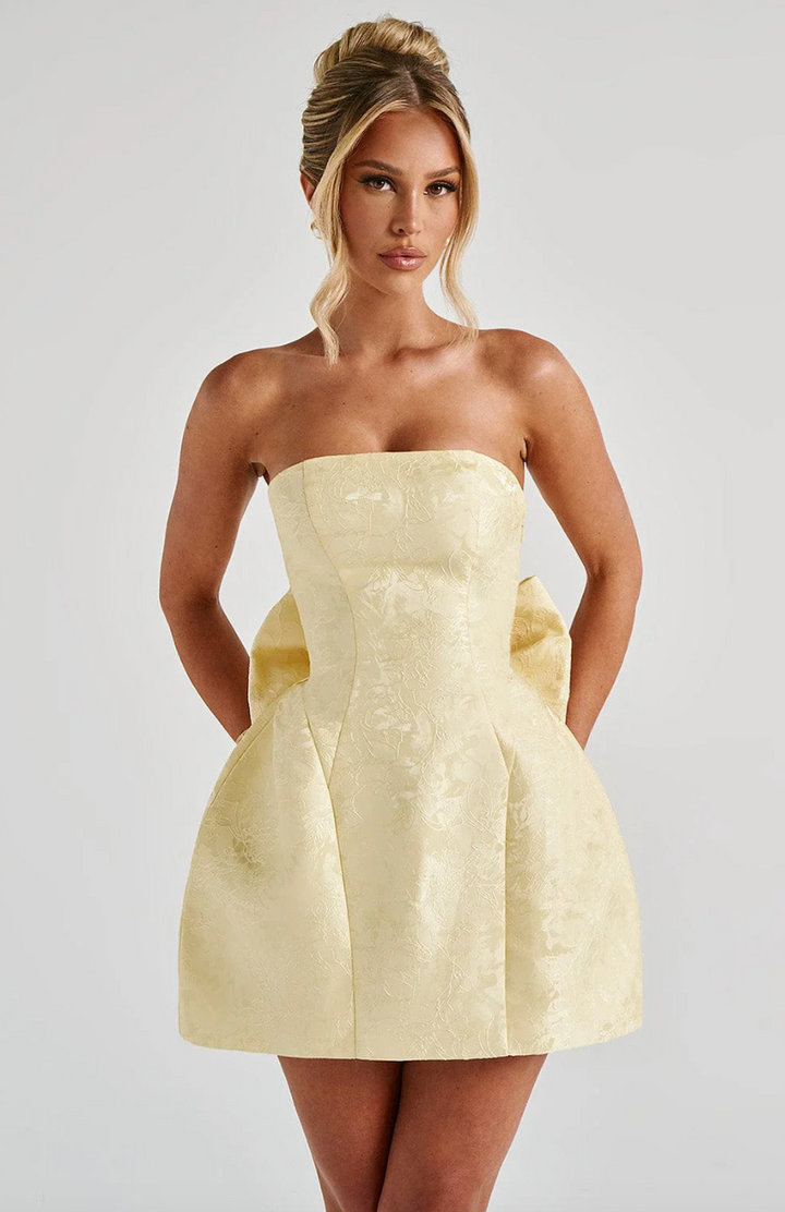 Avy - Elegante Minivestido con Lazo