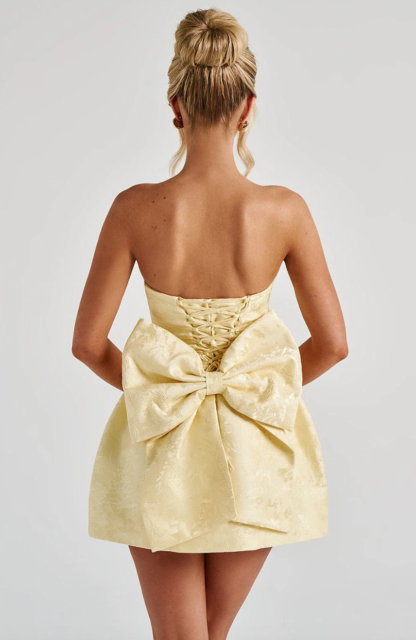 Avy - Elegante Minivestido con Lazo