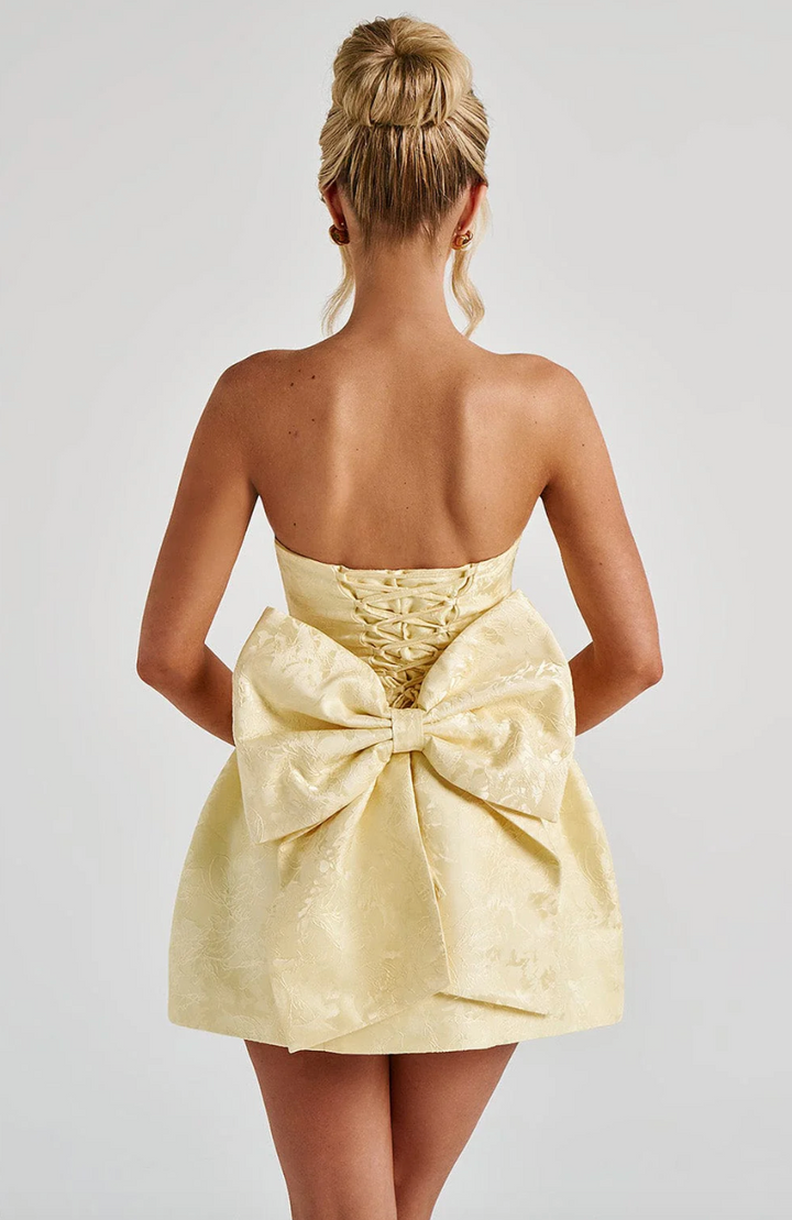 Avy - Elegante Minivestido con Lazo