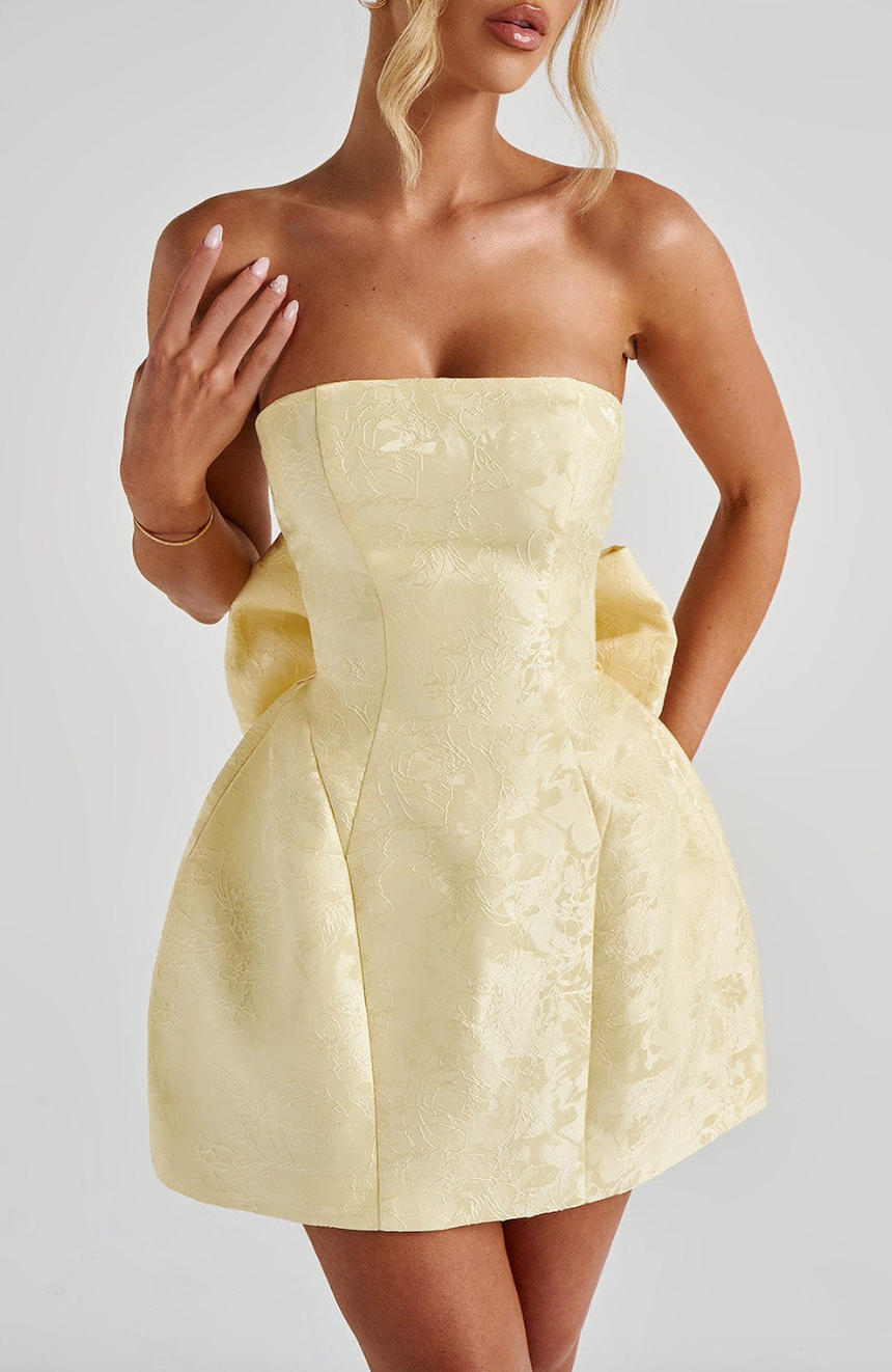 Avy - Elegante Minivestido con Lazo