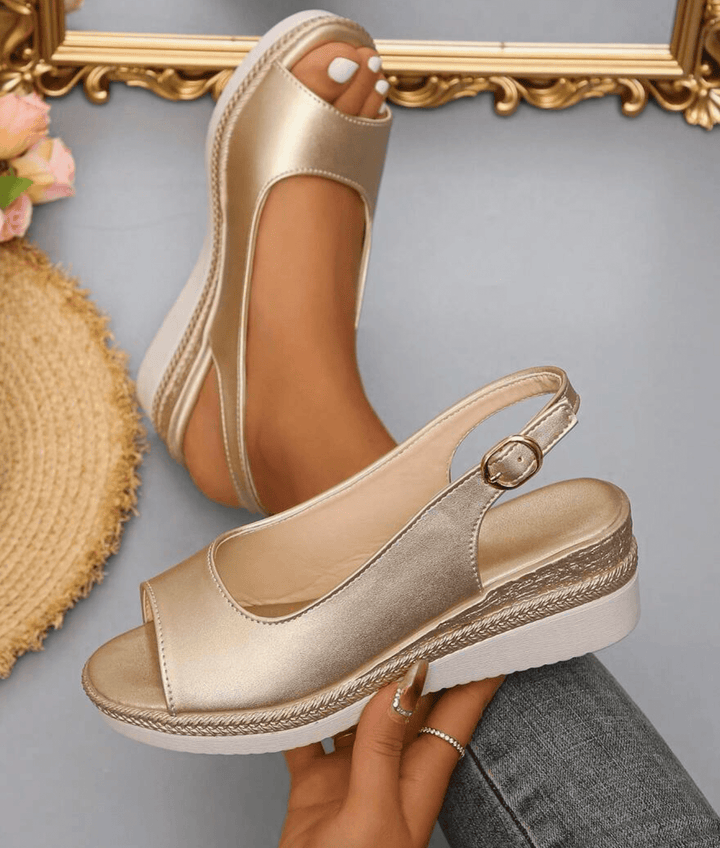 Chelsea | Sandalias de esparto con soporte ortopédico