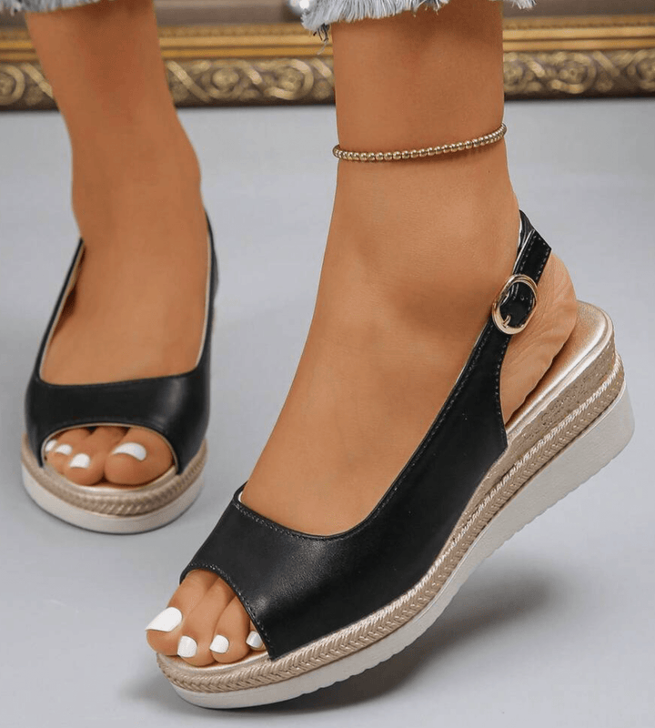 Chelsea | Sandalias de esparto con soporte ortopédico