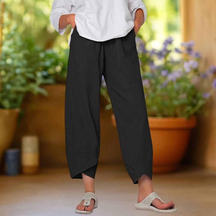 Indra™ | Pantalones harem de pierna ancha