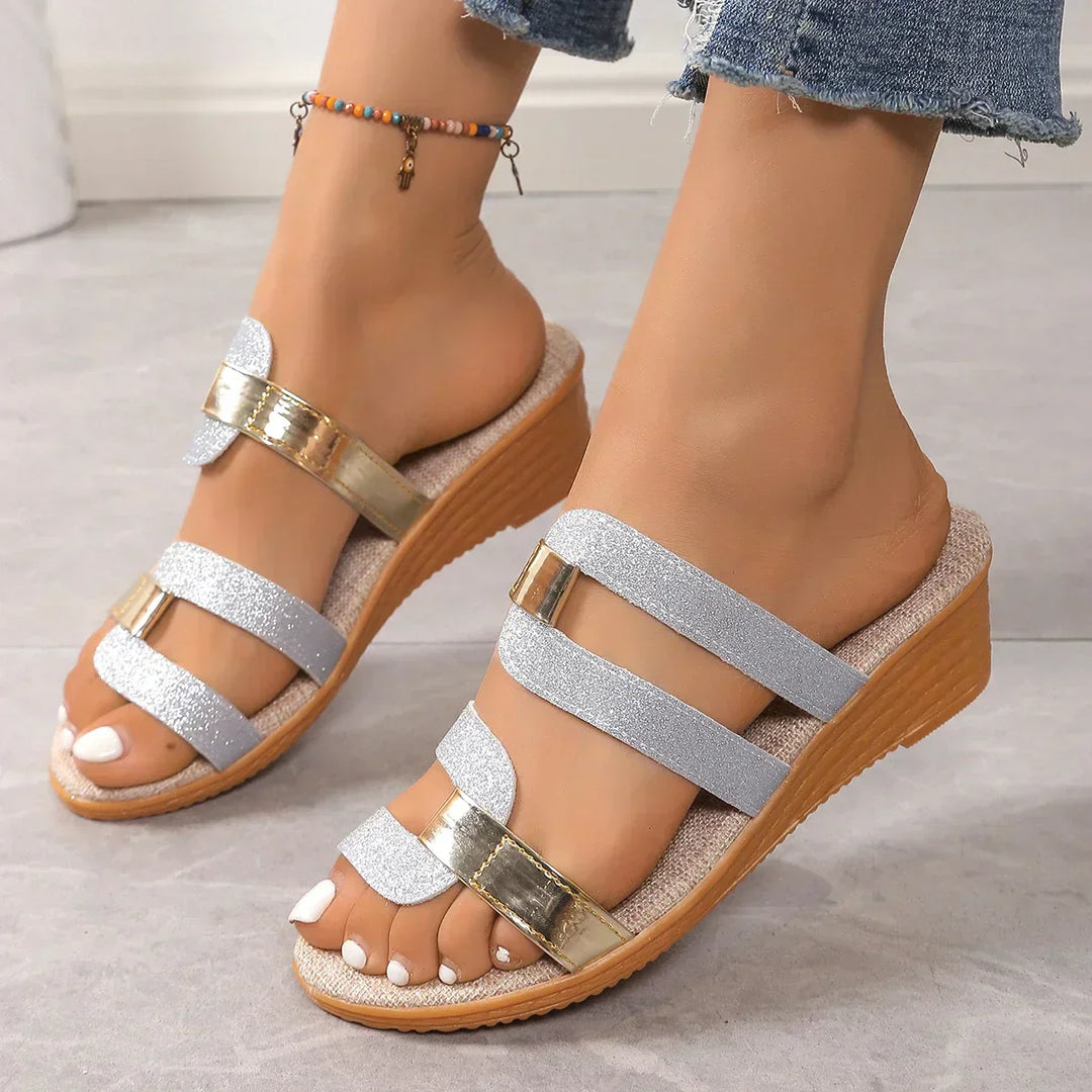 Lerrie | Sandalias de Correa Trenzada