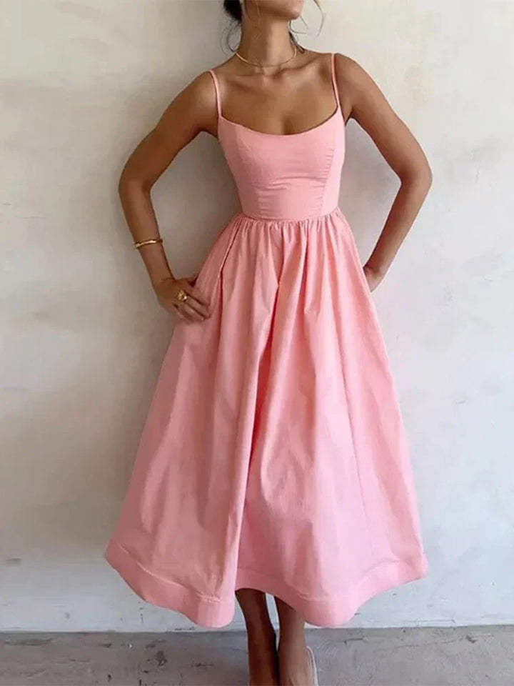 Jovie - Vestido Midi de Tirantes