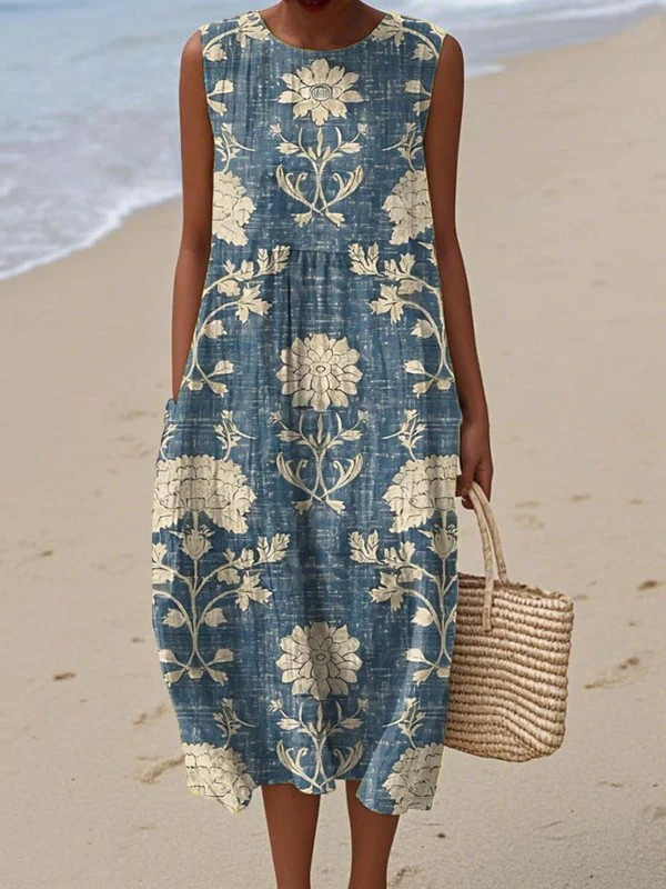 Belle | Vestido midi bohemio