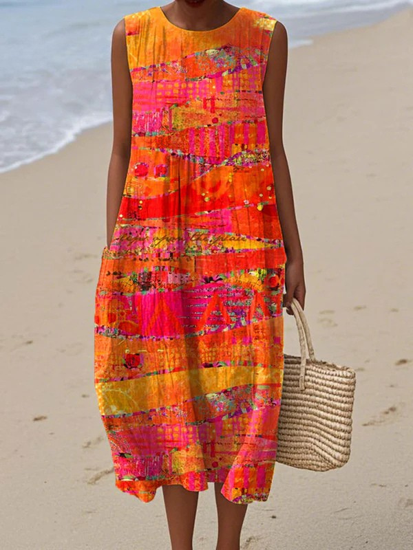 Faye | Midi Dress at Dusk