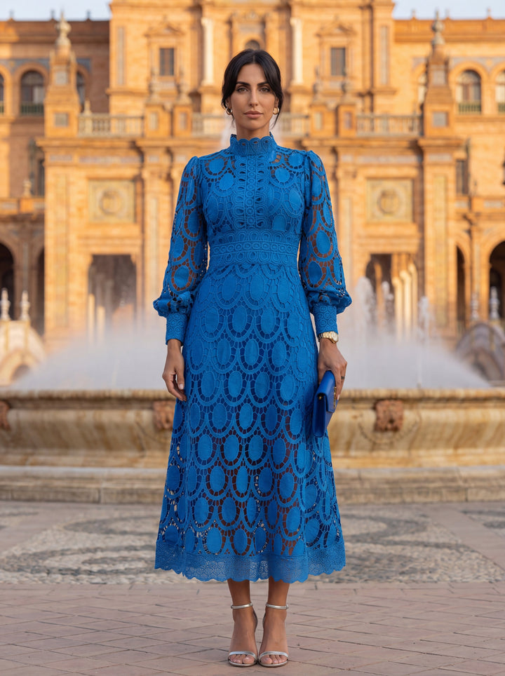 Carmona | Vestido de Encaje Primaveral